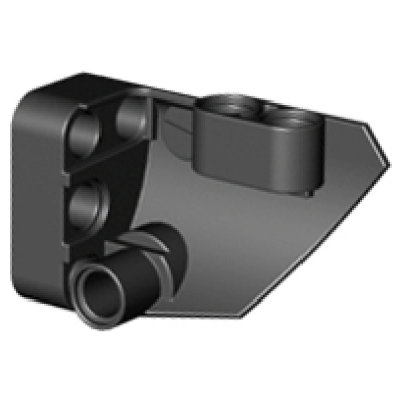 Technic, Paneel Vorm #1 Small Glad Kort Kant A Black